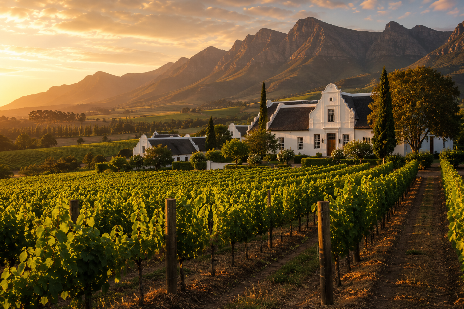 South African wine routes